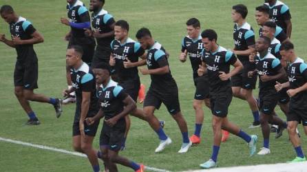 La selección de Honduras se prepara de cara a la Copa Oro 2023.