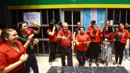 400 empleados de la municipalidad de San Pedro Sula están en huelga.