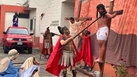 En las distintas parroquias y comunidades de la arquidiócesis de San Pedro Sula se realizaron las procesiones.