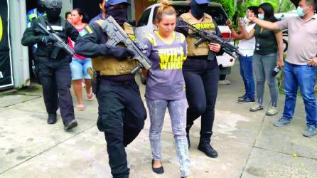 Las mujeres operaban en tres colonias de La Lima; en el sector Rivera Hernández, Asentamientos Humanos y Cofradía, de San Pedro Sula y también en unas comunidades de Santa Cruz de Yojoa.