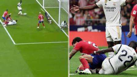 La polémica del gol anulado a Camavinga en el derbi Atlético-Real Madrid.