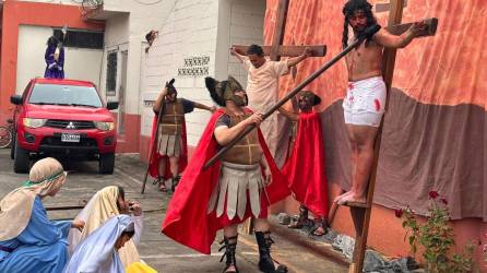 Inicia el viacrucis principal en San Pedro Sula