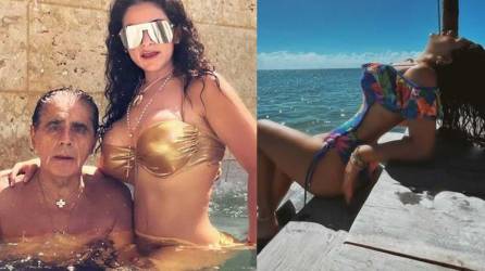 La esposa del exexcomentarista de Televisa, Lalo Trelles, está causando sensación y asombro en redes sociales por su espectacular figura.