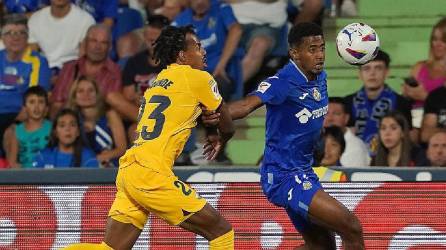 Choco Lozano solo llega a acumular un total de 87 minutos en el Getafe repartidos ante Barcelona (12’), Girona (35’), Real Madrid (1’), Real Sociedad (12’) Villarreal (8’) y Las Palmas (10’).