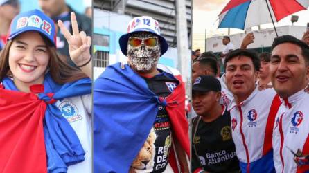 Las mejores imágenes de la previa, fiesta de la Ultra Fiel y sorpresa con dos seleccionados catrachos para la gran final entre Olimpia-Motagua.