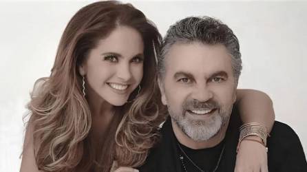 Lucero junto a su ex esposo Manuel Mijares.