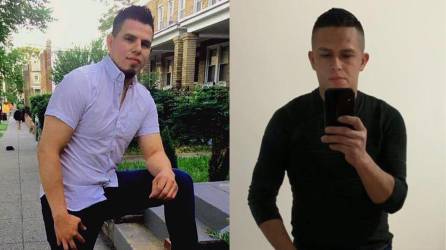 Fotos en vida de los hondureños Octavio (izquierda) y Osmin Quintano (derecha), los hondureños asesinados en Washington.