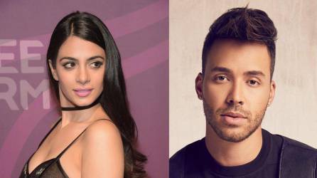 Prince Royce y Emeraude Toubia.