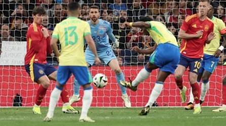 España y Brasil protagonizaron partidazo de seis goles: Endrick se lució