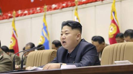 El líder norcoreano, Kim Jong-un. Foto: EFE/KCNA
