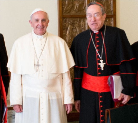 2. El cardenal Óscar Andrés Rodríguez, clave en plan del papa Francisco de transformar la Iglesia Católica