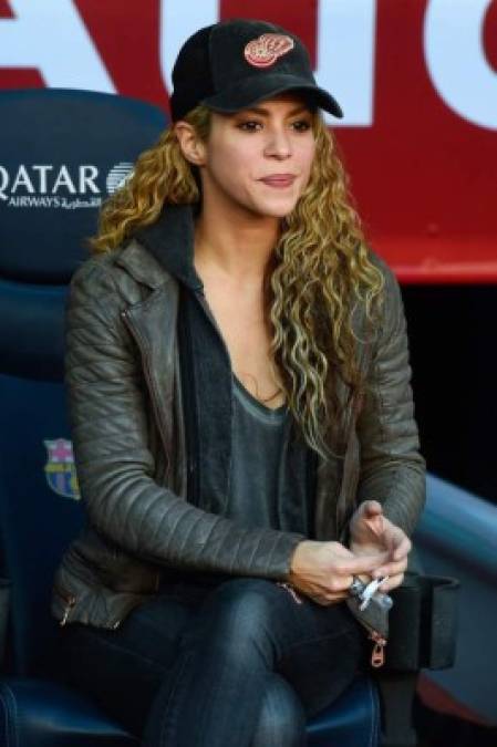 Shakira también estuvo en el Camp Nou.