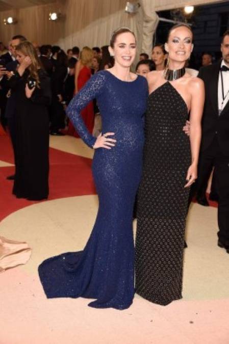 Emily Blunt y Olivia Wilde.