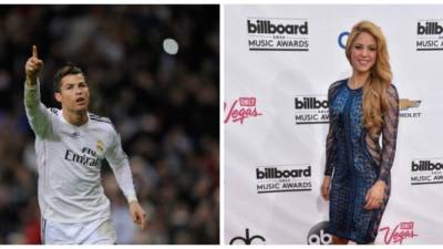 El delantero del Real Madrid es el nuevo rey; vence a la cantante colombiana y a Lio Messi.