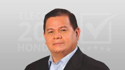 Romeo Vásquez Velásquez, candidato presidencial de la Alianza Patriótica Hondureña (APH).