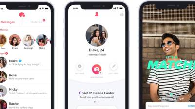 La app de citas Tinder.
