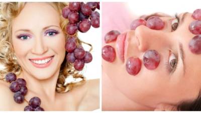 La uva es una fruta exquisita y beneficiosa para la belleza.