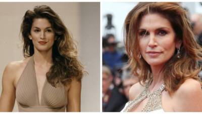 La modelo Cindy Crawford.