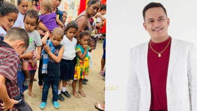 Hondureño lleva 10 años celebrando el Día del Niño a los pequeños más necesitados