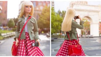 La muñeca Barbie.