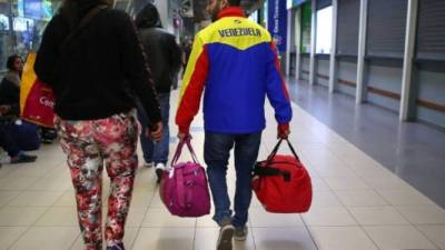 Perú flexibilizó las nuevas normas para los migrantes venezolanos, que entraron en vigor este sábado.Foto.AFP
