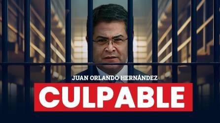 Juan Orlando Hernández fue declarado por los tres cargos que le acusó la Fiscalía de Estados Unidos.