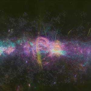 Los misterios que encierra el corazón magnético de la Vía Láctea