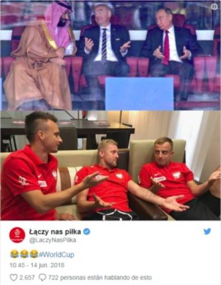 Los jugadores polacos, Slawomir Peszko, Kamil Glik y Kamil Grosicki, hicieron su propio meme.