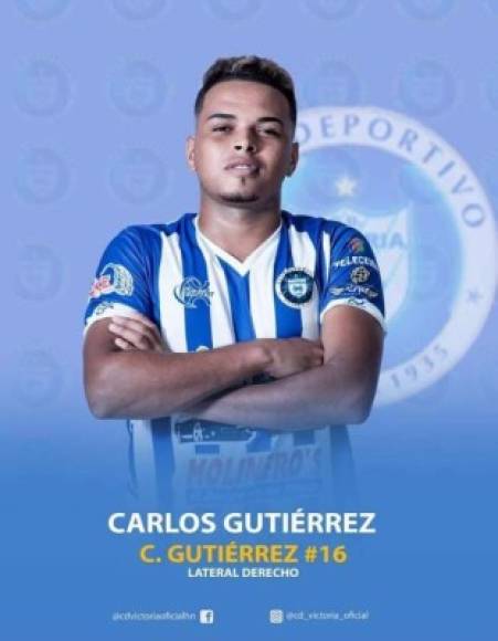 Carlos Gutiérrez - Es lateral derecho y tratará de convencer al técnico Wilmer Cruz para tener oportunidad en el equipo titular.