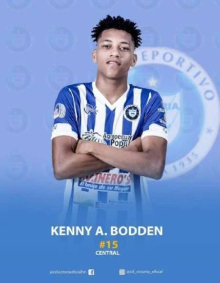 Kenny Bodden - También defensa central de los jaibos.