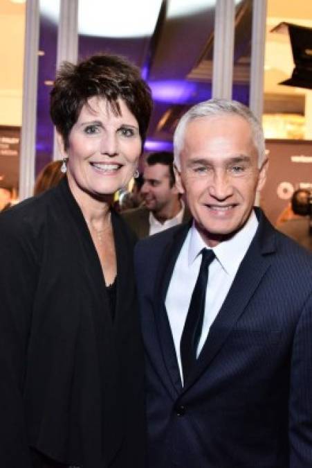 Lucie Arnaz y Jorge Ramos.