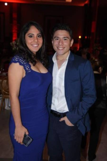 Cinthia Kattán y Óscar Ventura.