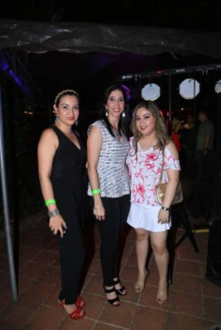 Gereen Bonilla, Carolina Handal y Carol Chang.