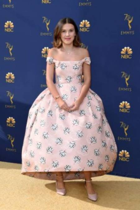 La estrella de 'Stranger Things' Millie Bobby Brown.