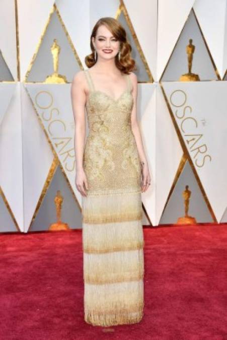 Emma Stone es uno de las nominadas a los premios Oscar 2017.