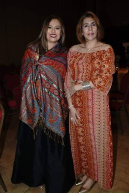Mayra Jiménez y Rosy Castellón.