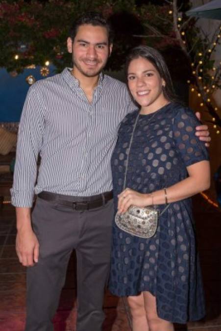 Reyniero López y Daniela Prieto.