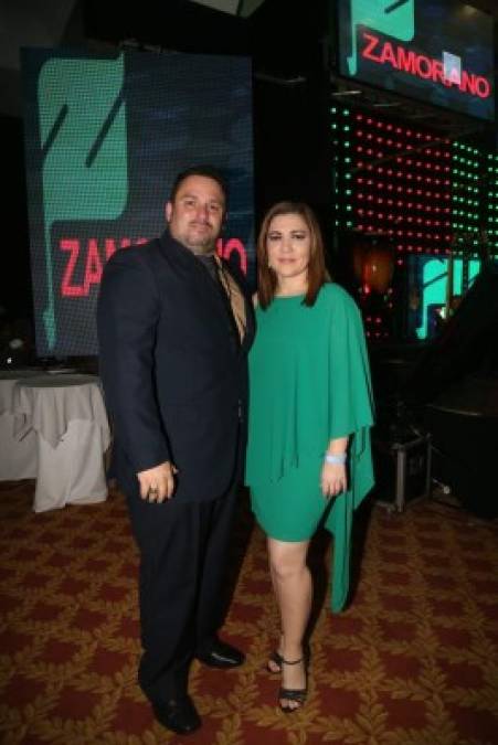 Juan Pablo y Alejandra Mena.