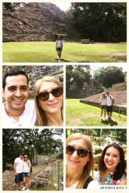 Recientemente, Yanuario y Rebeca visitaron las Ruinas de Copán.