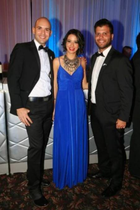 Félix Soto, Melissa Aytekin y Johnny Velásquez.