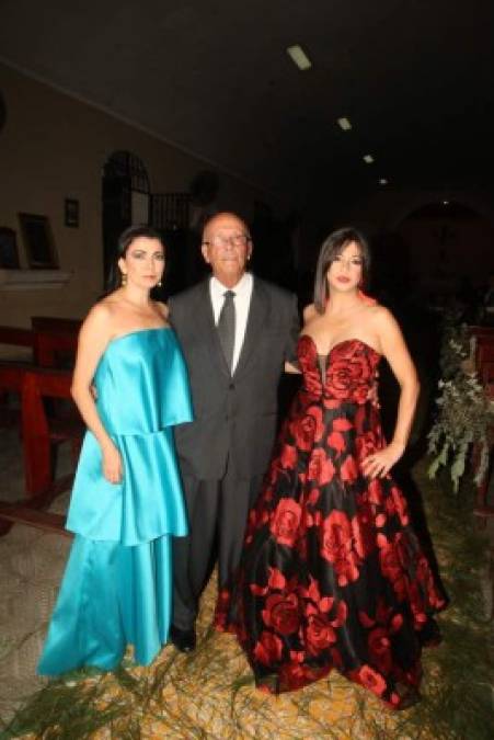 Lilian Bart, Danilo y Jacqueline Salgado.