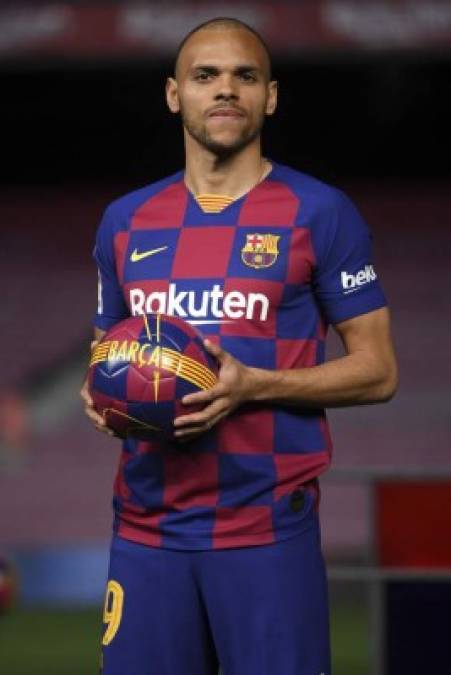 Martin Braithwaite - El delantero danés es el último casi, fichado por el Barcelona en el mercado de invierno de 2020.