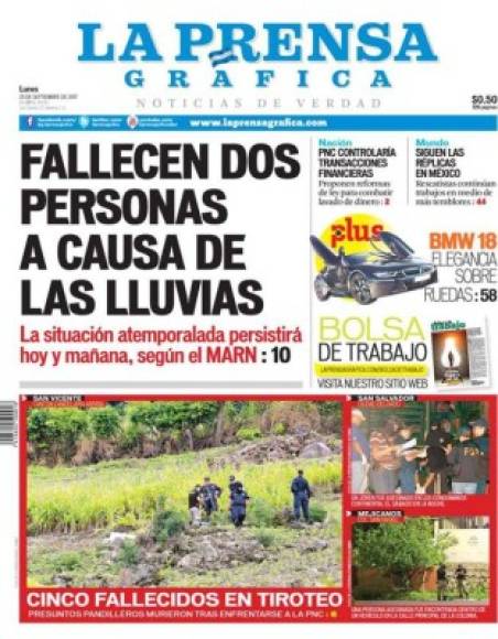La Prensa Gráfica El Salvador<br/>