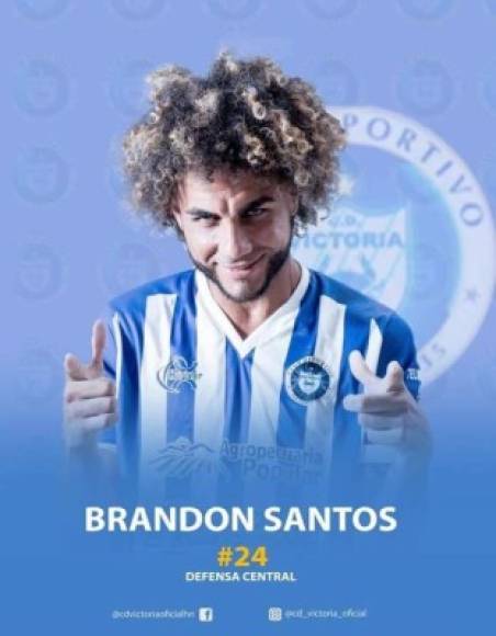 Brandon Santos - Otro defensa central que tiene Wilmer Cruz.