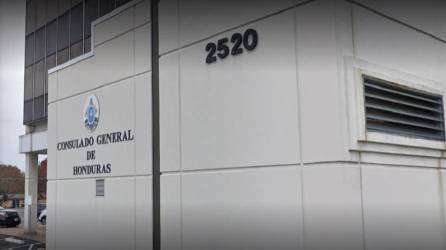 Una sede consular hondureña en Texas, Estados Unidos.