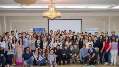 Los jóvenes hondureños radicados en Taiwán presentaron sus proyectos.