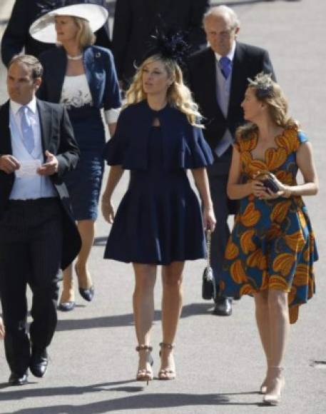 Chelsy Davy, otra de las bellas chicas que fue novia del príncipe Harry, tampoco se perdió estar en primera fila para la boda de su ex pareja.