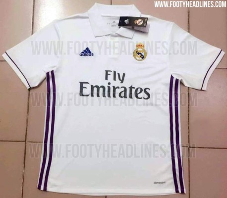 Filtran foto de la camisa que Real Madrid usará la próxima temporada