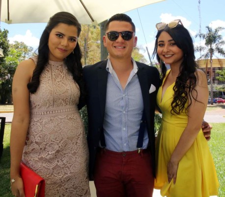 Camila Chávez, Josué López y Danna Rigamontti