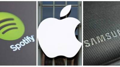 Con la llegada de Spotify, la rivalidad entre Apple y Samsung acaba de ponerse más intensa.